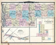 Vernon County Map, Arcadia, Viroqua, Wisconsin State Atlas 1878